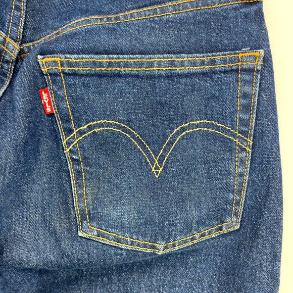 Levi Strauss & Co. 501 xx Big E Tab Button Front Jeans Ladies size 26W 30L - Picture 6 of 15